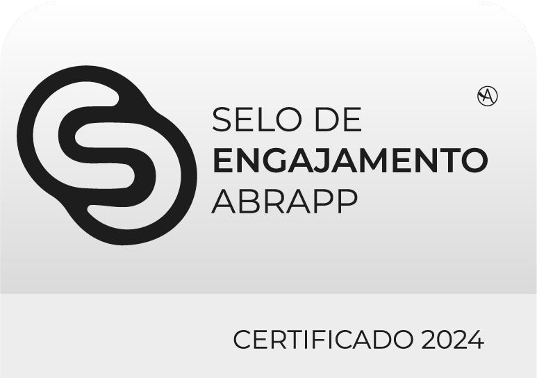 Selo de engajamento Abrapp